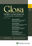 : Glosa - Prawo Gospodarcze w Orzeczeniach i Komentarzach - 1/2022