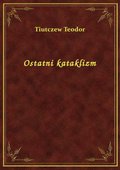 Ostatni kataklizm - ebook