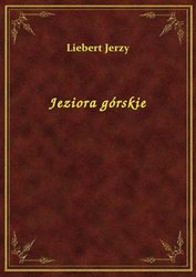 : Jeziora górskie - ebook