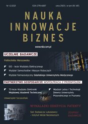 : Nauka Innowacje Biznes - e-wydania – 1-2/2021