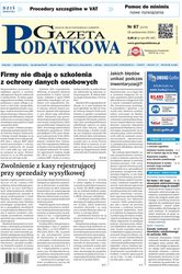 : Gazeta Podatkowa - e-wydanie – 87/2024