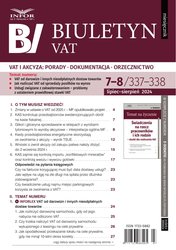 : Biuletyn VAT - e-wydanie – 7-8/2024