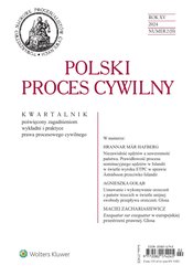 : Polski Proces Cywilny - e-wydanie – 2/2024