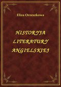 ebooki: Historyja Literatury Angielskiej - ebook