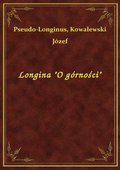 Longina "O górności" - ebook