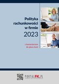 Polityka Rachunkowości 2023 - ebook