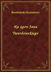 : Na zgon Jana Twardowskiego - ebook