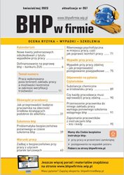 : „BHP w firmie” kwiecień/maj 2023 - ebook