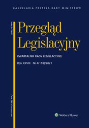 : Przegląd Legislacyjny - e-wydanie – 4/2021